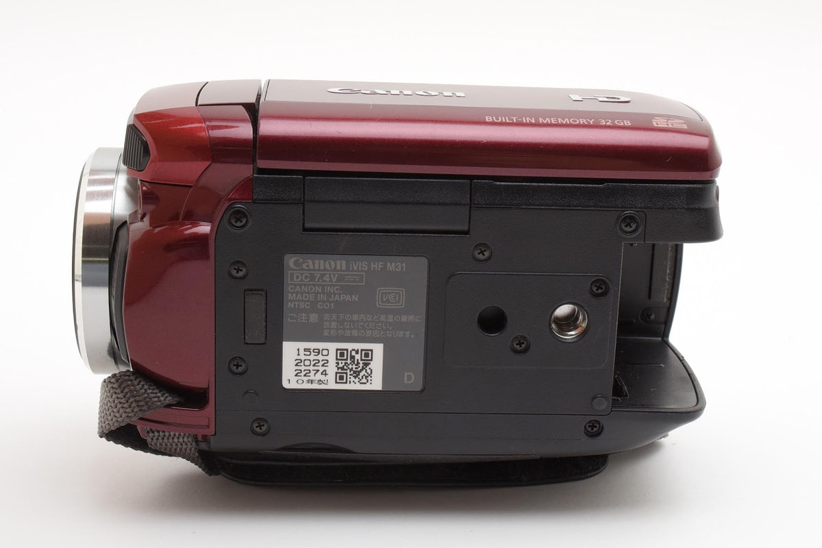 ★良品★ キャノン CANON IVIS HF M31 レッド デジタルビデオカメラ ★ #9202