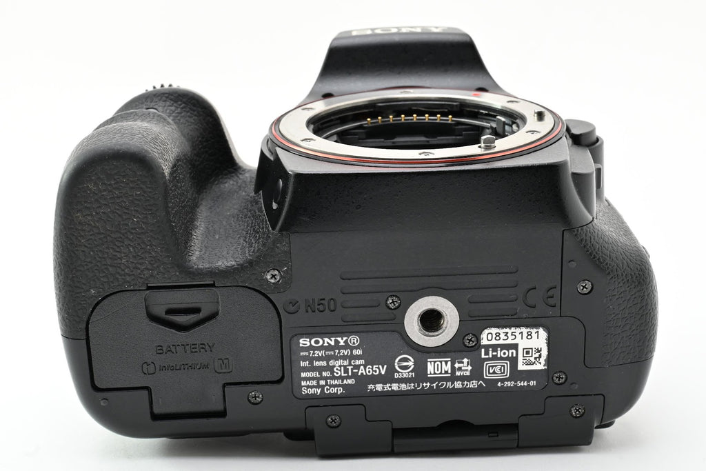 ★良品★ ソニー SONY ショット数27,382回 α 65 ボディ SLT-A65V デジタル一眼レフ 2430万画素 ★ #9013