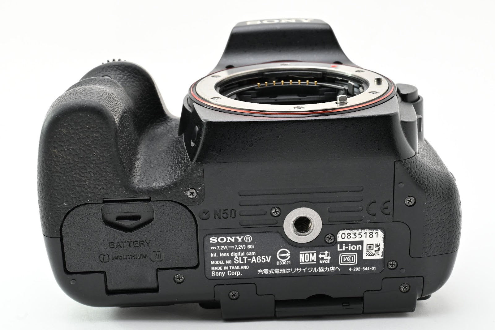 ★良品★ ソニー SONY ショット数27,382回 α 65 ボディ SLT-A65V デジタル一眼レフ 2430万画素 ★ #9013