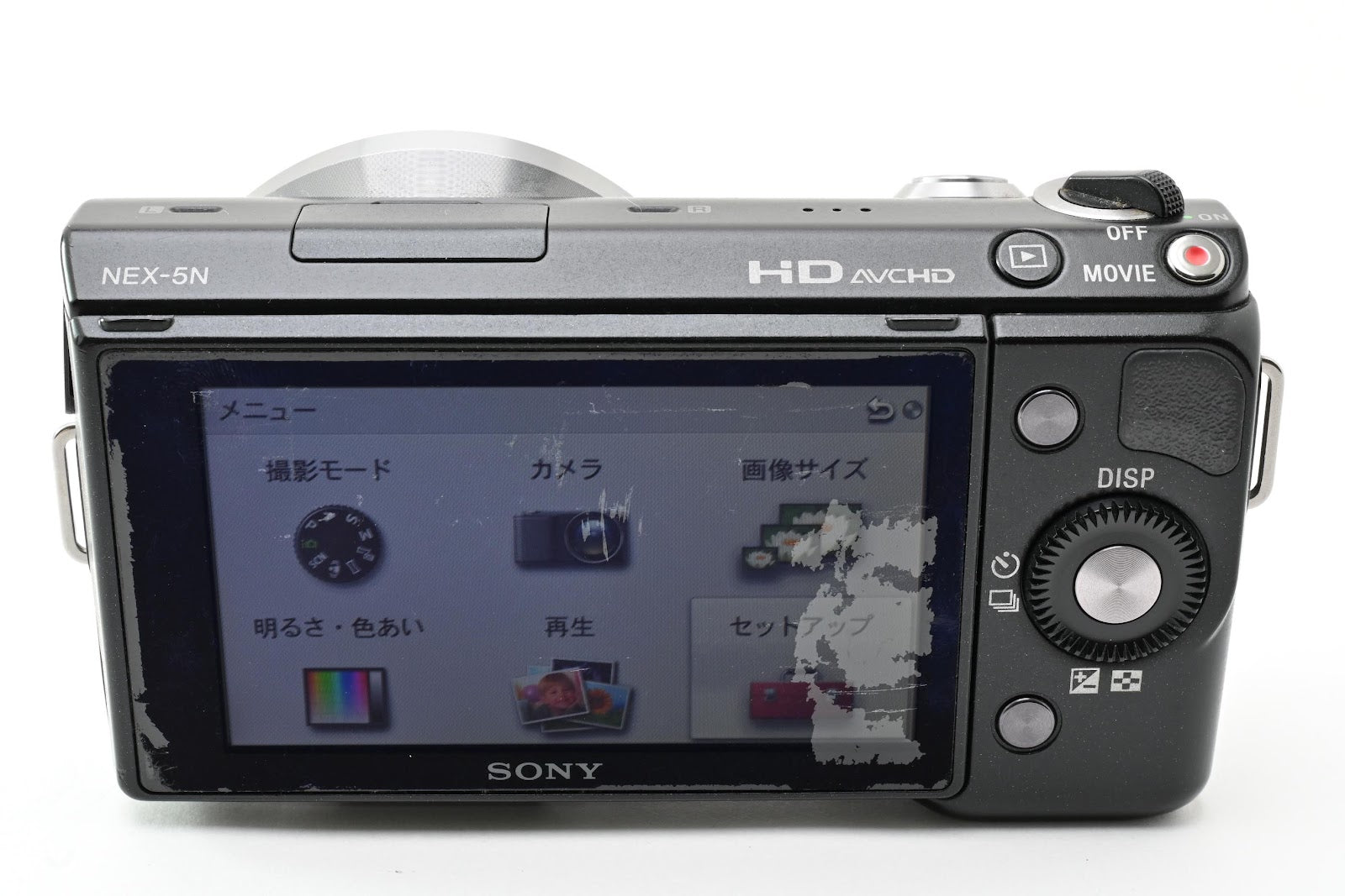 ★良品★ ソニー SONY NEX-5N ショット数11,679回 1610万画素 ボディ ブラック デジタルカメラ ★ #9012