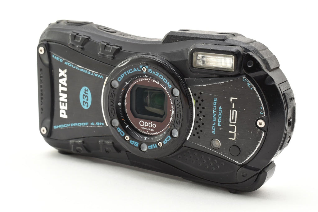 ★ ペンタックス PENTAX WG-1 ブラック デジタルカメラ ★ #9069
