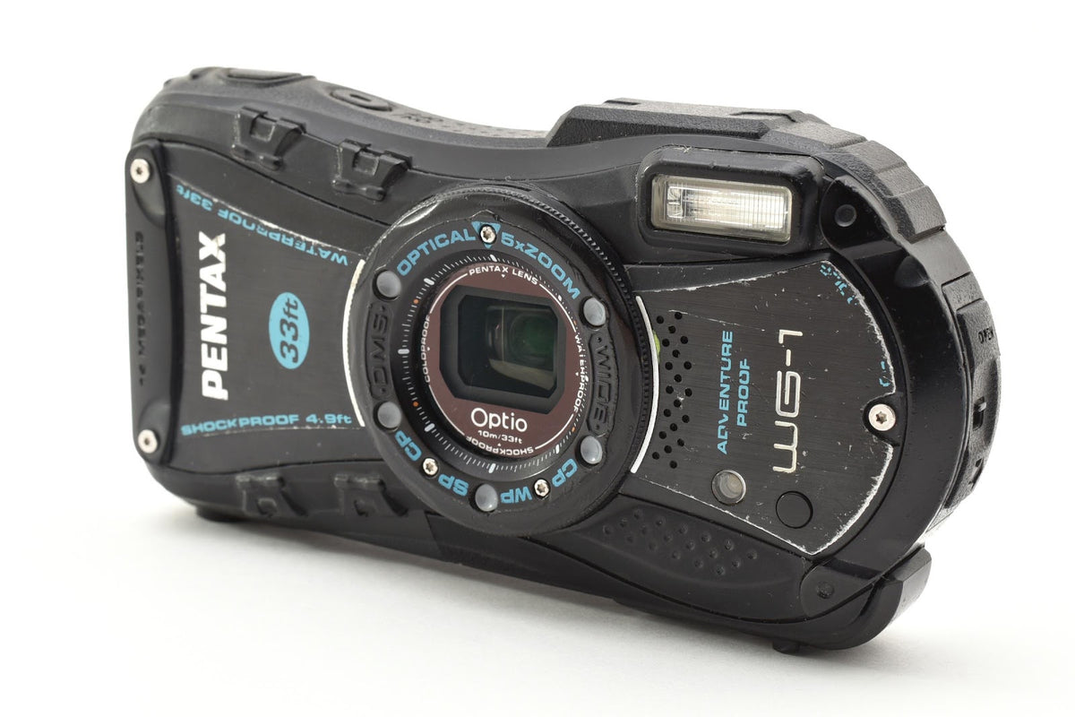 ★ ペンタックス PENTAX WG-1 ブラック デジタルカメラ ★ #9069