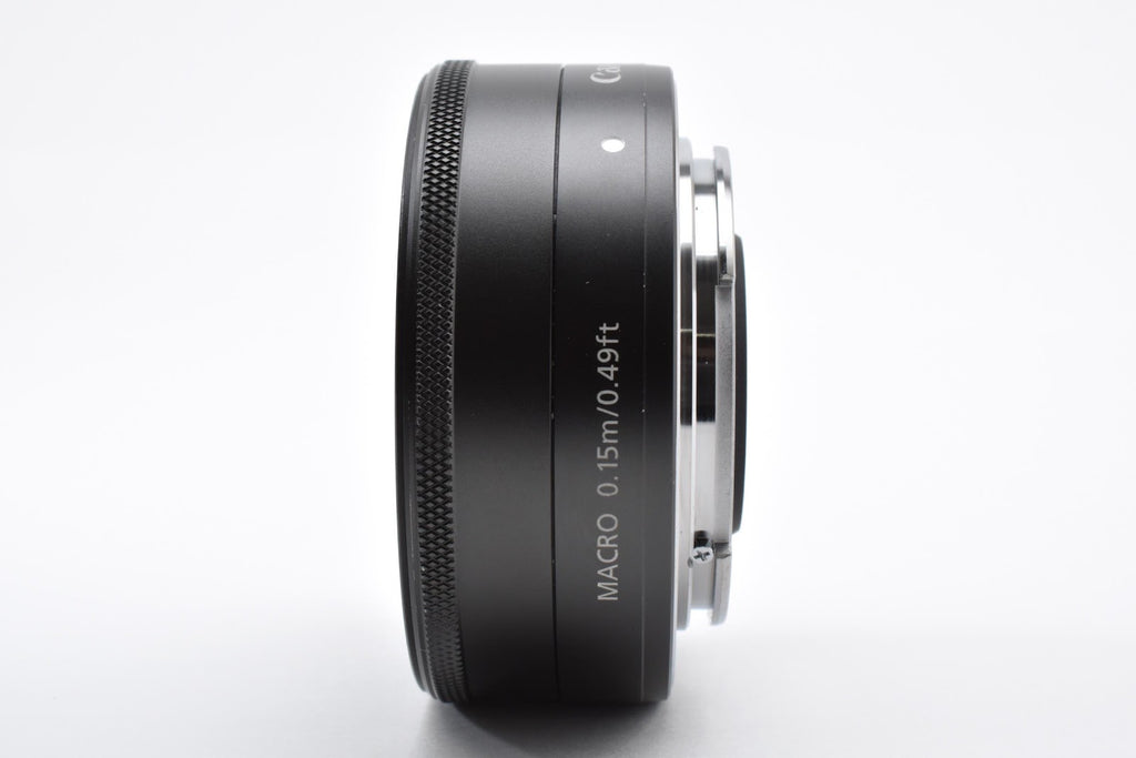 ★美品★ キヤノン CANON EF-M 22MM F2 STM ブラック 交換レンズ ★ #9286