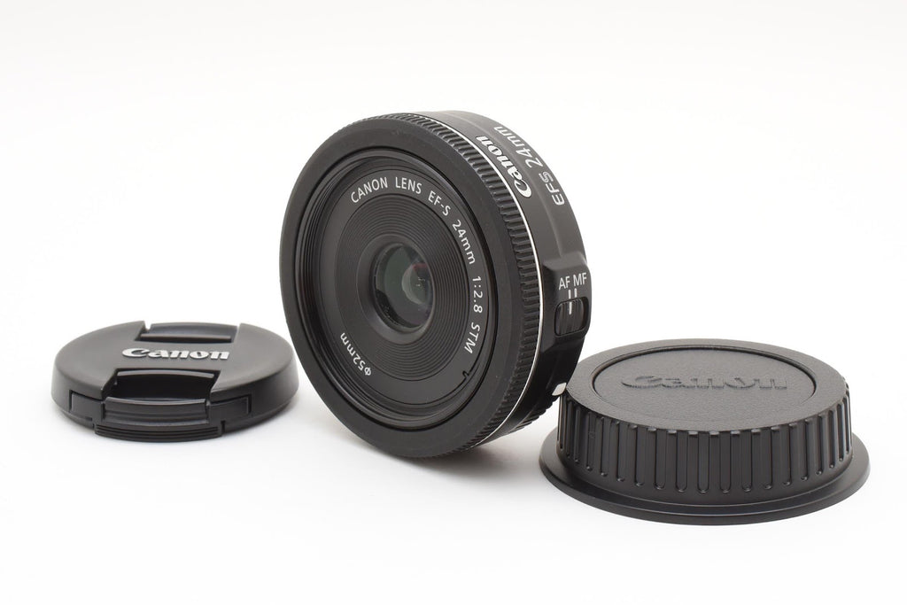 ★美品★ キヤノン CANON EF-S 24MM F2.8 STM 単焦点レンズ ★ #9209