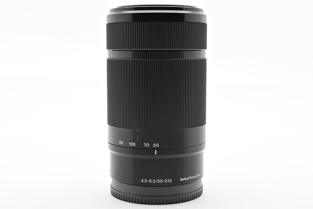 ★良品★ ソニー SONY E 55-210MM F4.5-6.3 OSS SEL55210 ブラック 望遠ズームレンズ ★ #9401