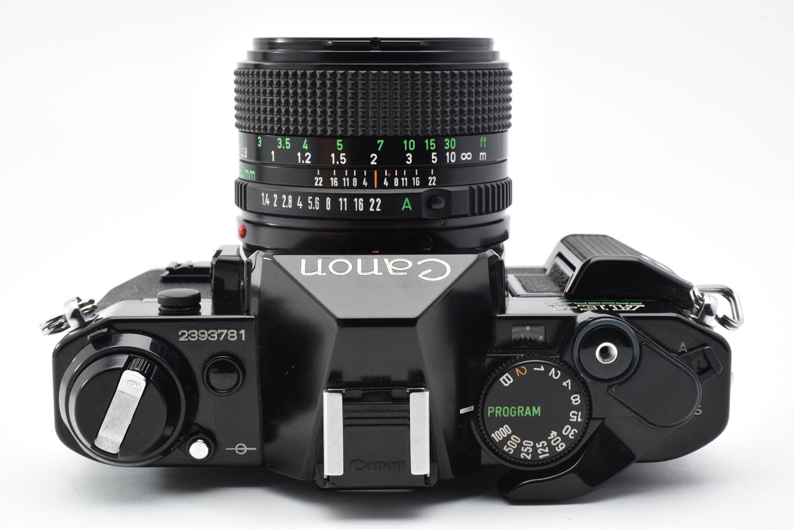 ★美品★ キヤノン CANON AE-1 PROGRAM ボディ ブラック NEW FD 50MM F1.4 フィルムカメラ ★ #8905