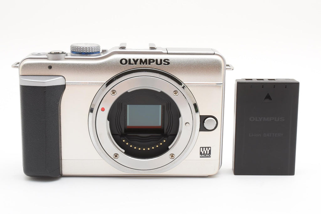 ★良品★ オリンパス Olympus ショット数5746回 E-PL1 シルバー ボディ ミラーレス一眼 ★ #9205