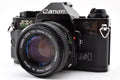 ★良品★ CANON CANON AE-1 PROGRAM ボディ NEW FD 50mm F1.4 ブラック シャッター鳴きなし★ #8951