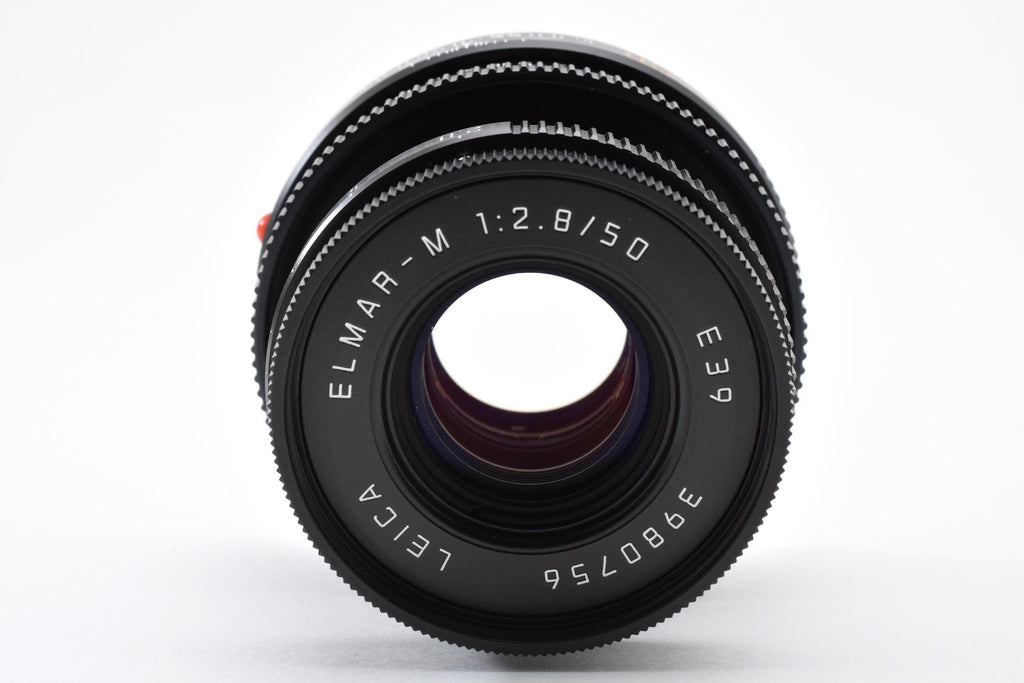 ★美品★ ライカ Leica ELMAR-M 50MM F2.8 E39 ブラック (沈胴式・最短0.7M) レンズ ★ #9284