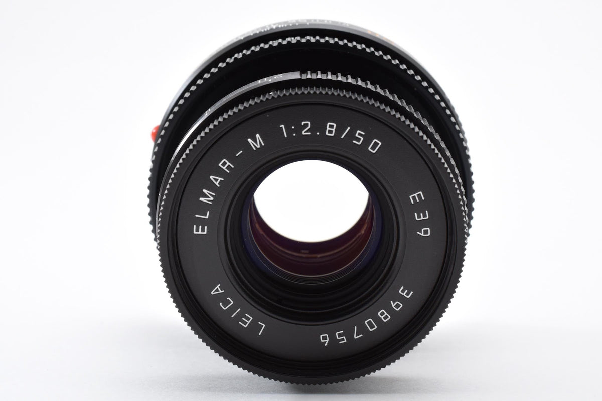 ★美品★ ライカ Leica ELMAR-M 50MM F2.8 E39 ブラック (沈胴式・最短0.7M) レンズ ★ #9284