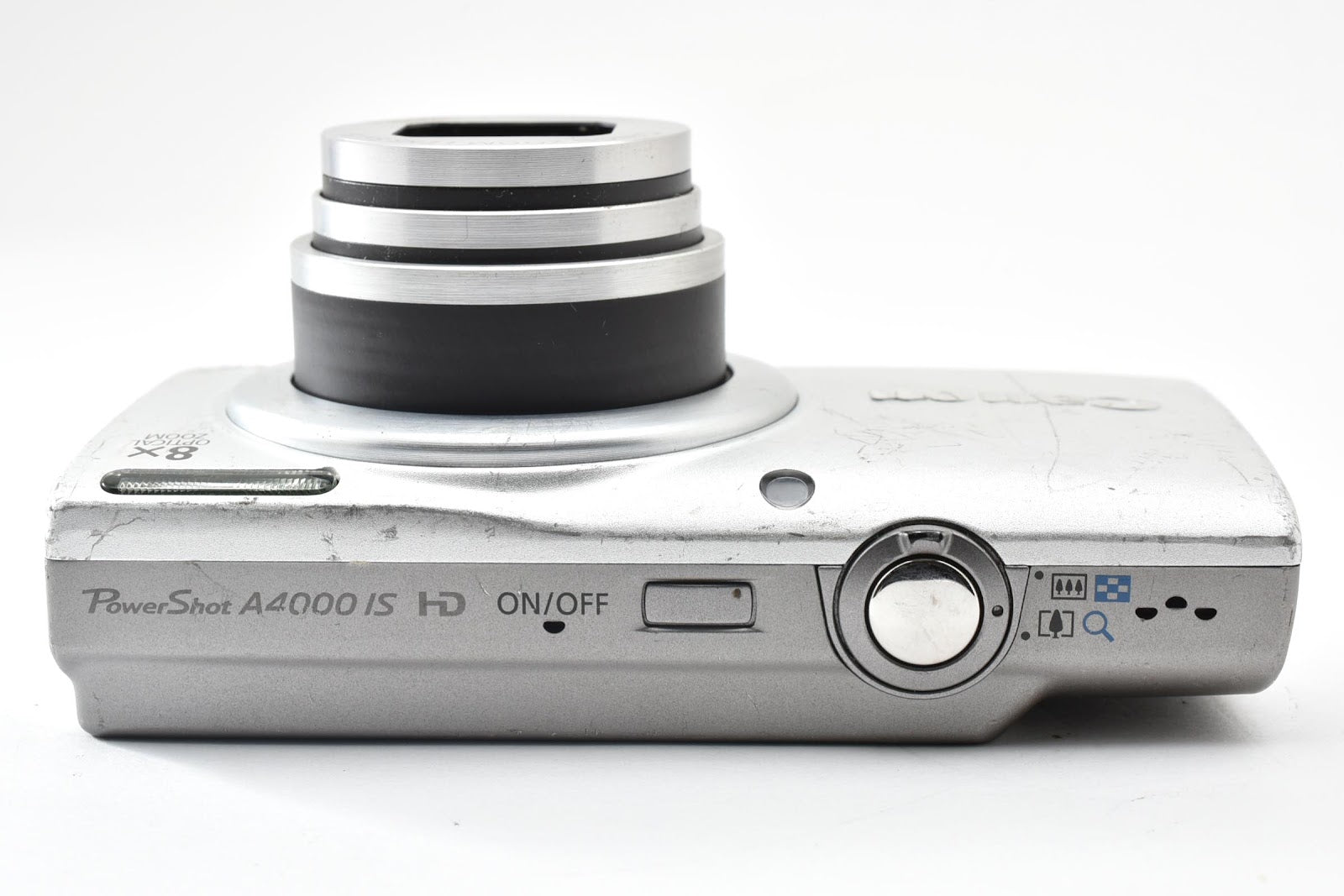 ★ キヤノン CANON POWERSHOT A4000 IS デジタルカメラ 傷あり 動作確認OK ★ #9096