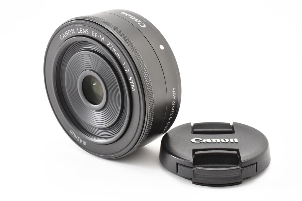 ★美品★ キヤノン CANON EF-M 22mm F2 STM 単焦点レンズ ★ #9409