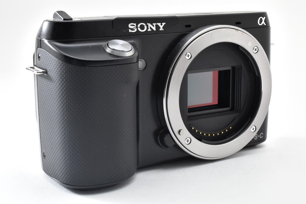 ★美品★ ソニー SONY NEX-F3 ショット数1,025回 ボディ ブラック デジタルカメラ [1610万画素] ★ #9156