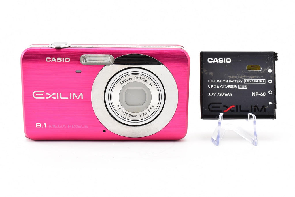 ★良品★ カシオ CASIO EX-Z80 ビビットピンク 810万画素 デジタルカメラ ★ #9449