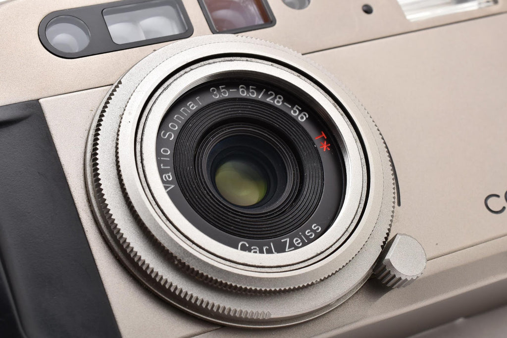 ★良品★ コンタックス CONTAX TVS 高級 コンパクト フィルムカメラ ★ #8936