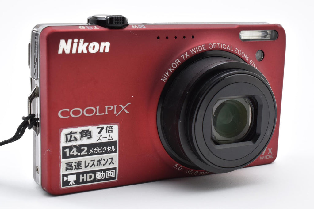 ★現状品★ ニコン Nikon COOLPIX S6000 RED 1420万画素 コンパクトデジタルカメラ ★ #9306