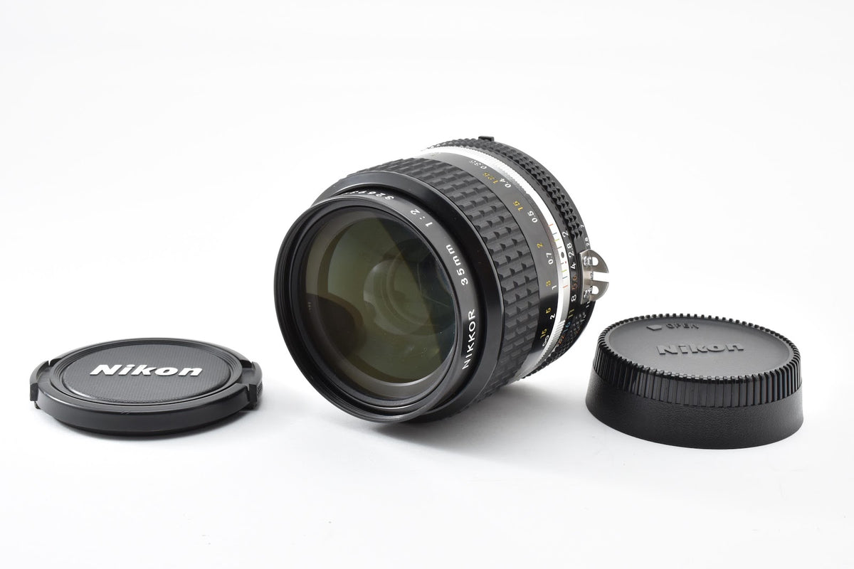 ★美品★ ニコン Nikon AI-S 35MM F2 SICコーティング シリアル326939 交換レンズ ★ #9184