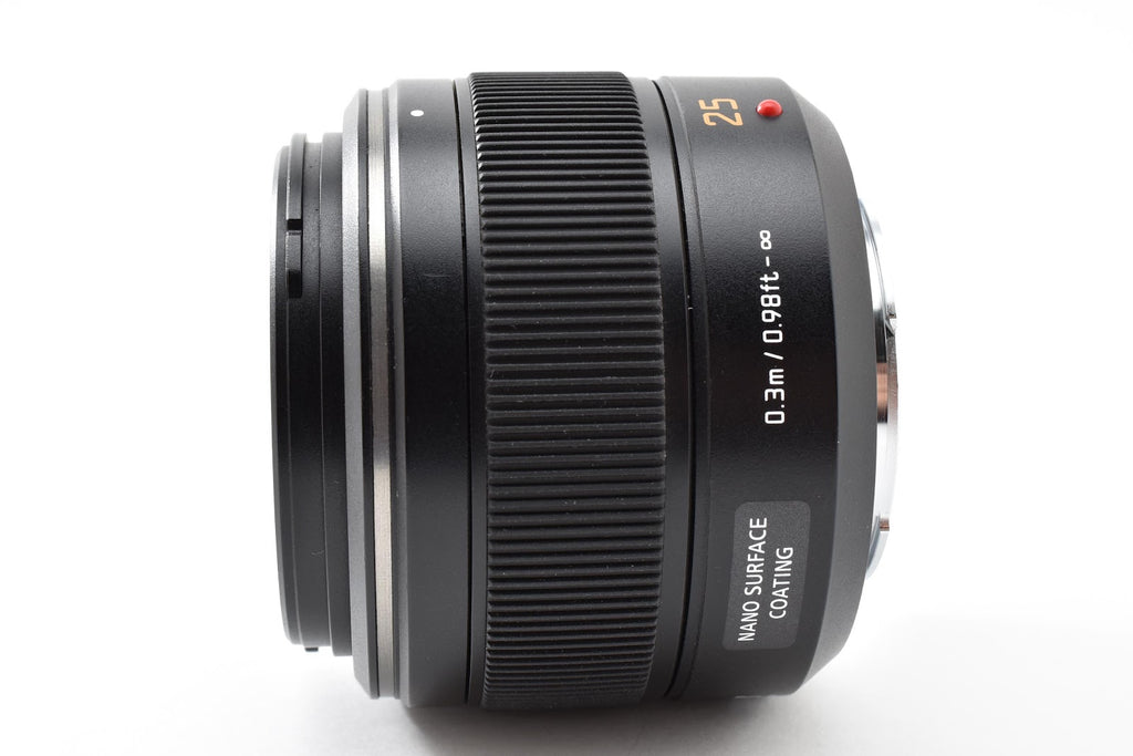 ★極上品★ パナソニック Panasonic LEICA DG SUMMILUX 25MM F1.4 ASPH. H-X025 交換レンズ ★ #9130