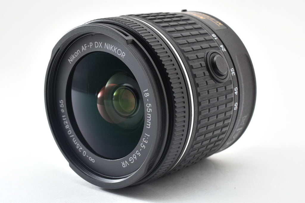 ★美品★ ニコン Nikon AF-P DX NIKKOR 18-55MM F3.5-5.6G VR 交換レンズ ★ #9155