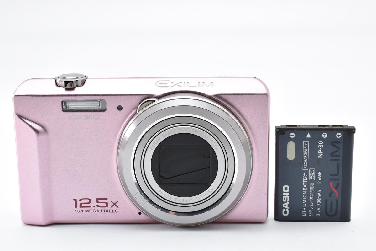 ★良品★ カシオ CASIO EX-ZS170 ピンク デジタルカメラ ★ #9377