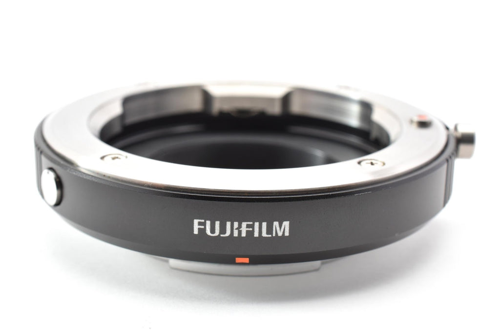 ★美品★ フジフイルム FUJIFILM Mマウントアダプター ライカMレンズ/Xボディ用 電子接点付 ★ #9065