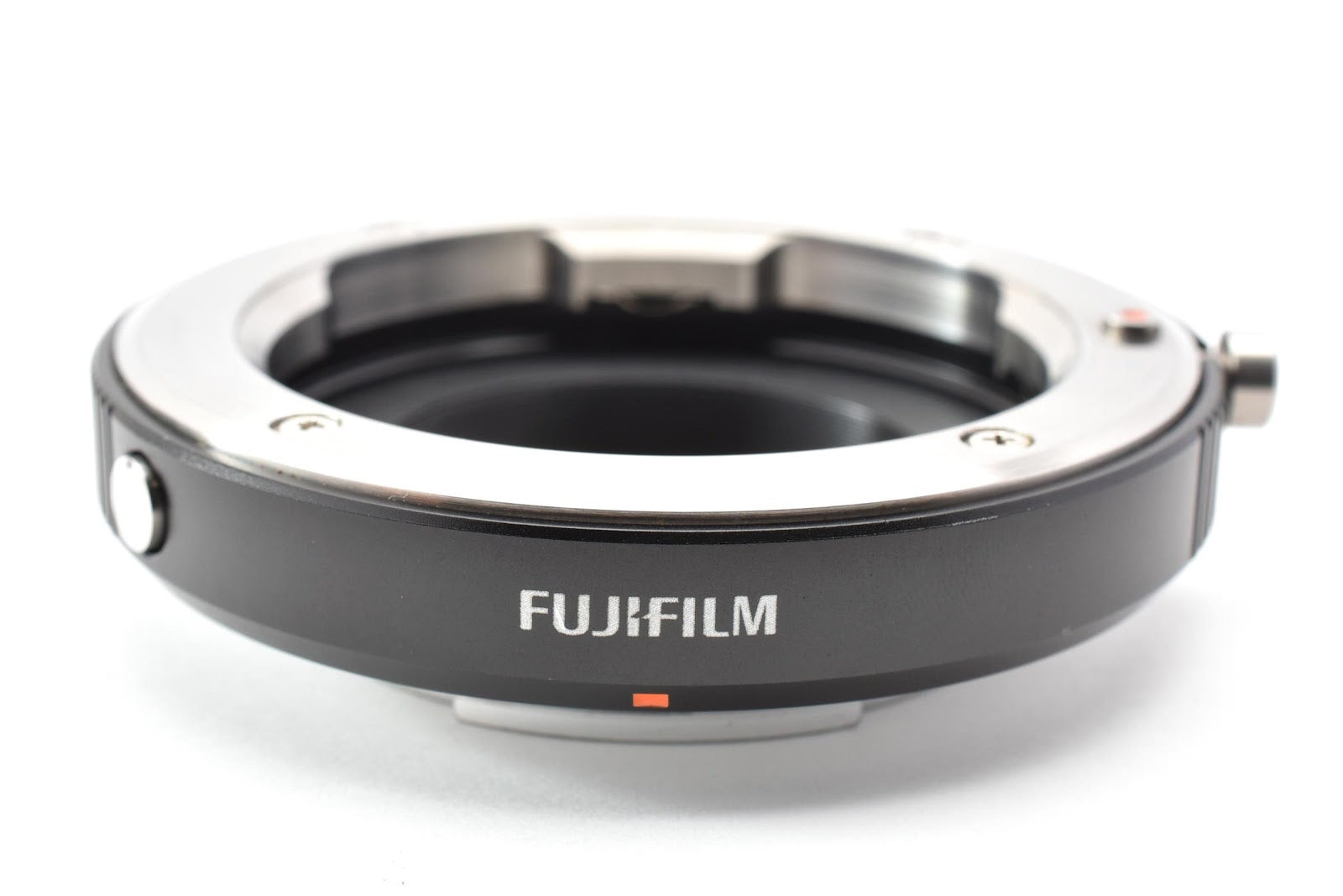 ★美品★ フジフイルム FUJIFILM Mマウントアダプター ライカMレンズ/Xボディ用 電子接点付 ★ #9065