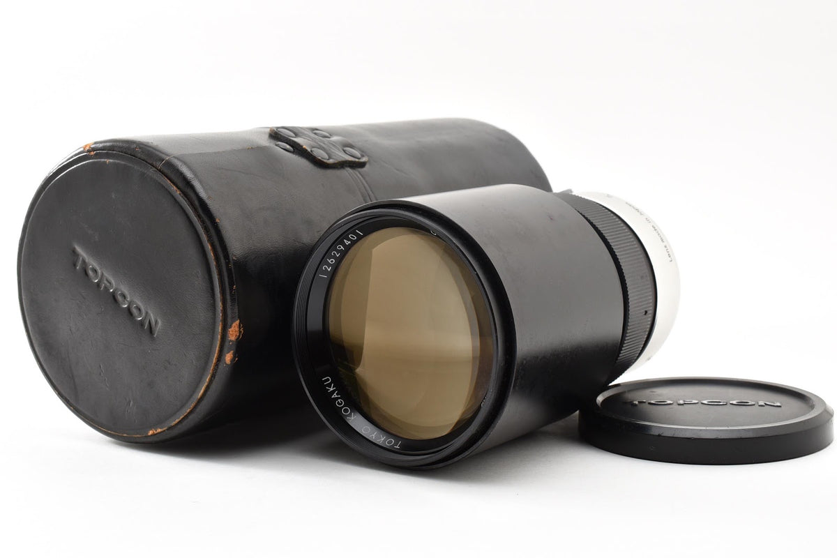 ★希少★ トプコール UV TOPCOR 200MM F4 ケース付き 望遠レンズ ★ #9213