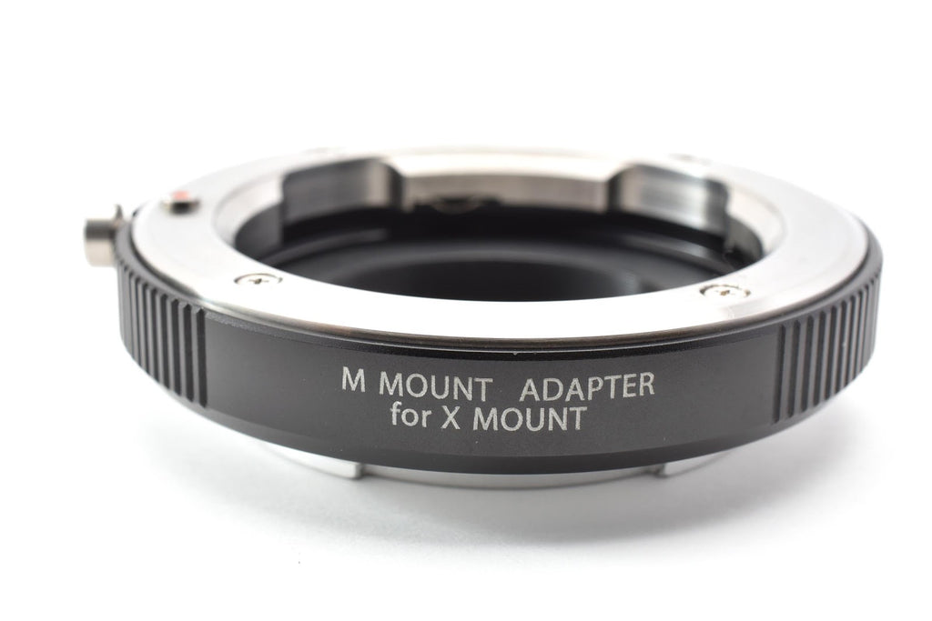 ★美品★ フジフイルム FUJIFILM Mマウントアダプター ライカMレンズ/Xボディ用 電子接点付 ★ #9065