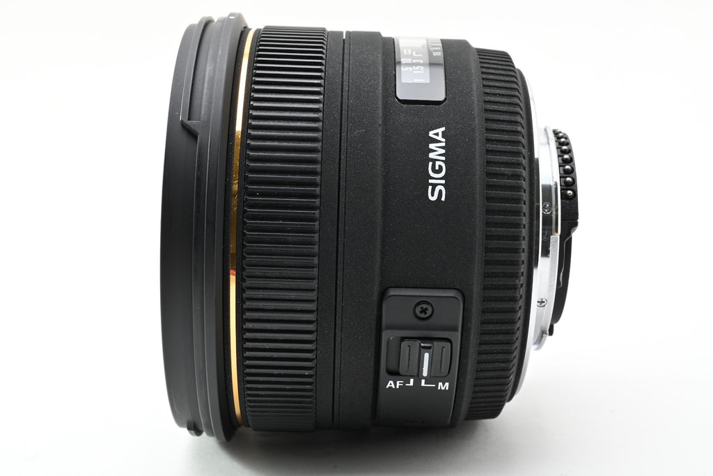 ★訳あり品大特価★ シグマ SIGMA SIGMA 50MM F1.4 EX DG HSM ニコン レンズ AF不良 絞り不良 MF動作確認済 ★ #9008