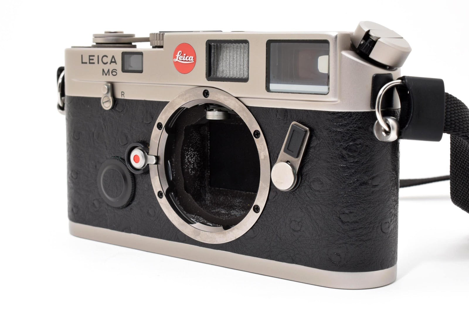 ★良品★ ライカ Leica M6 Titanチタン ボディ 216万台 ケース/ストラップ付 レンジファインダー ★ #8442