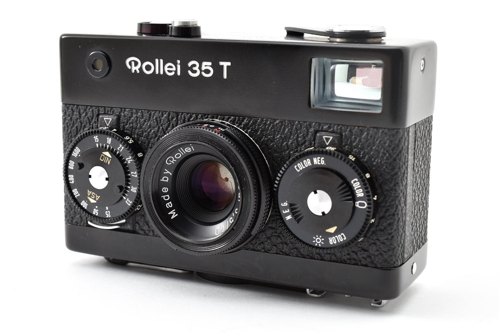 ★美品★ ローライ Rollei 35T 40MM F3.5 (テッサー) ケース ストラップ付 薄クモリ写りに影響なし フィルムカメラ ★ #9259