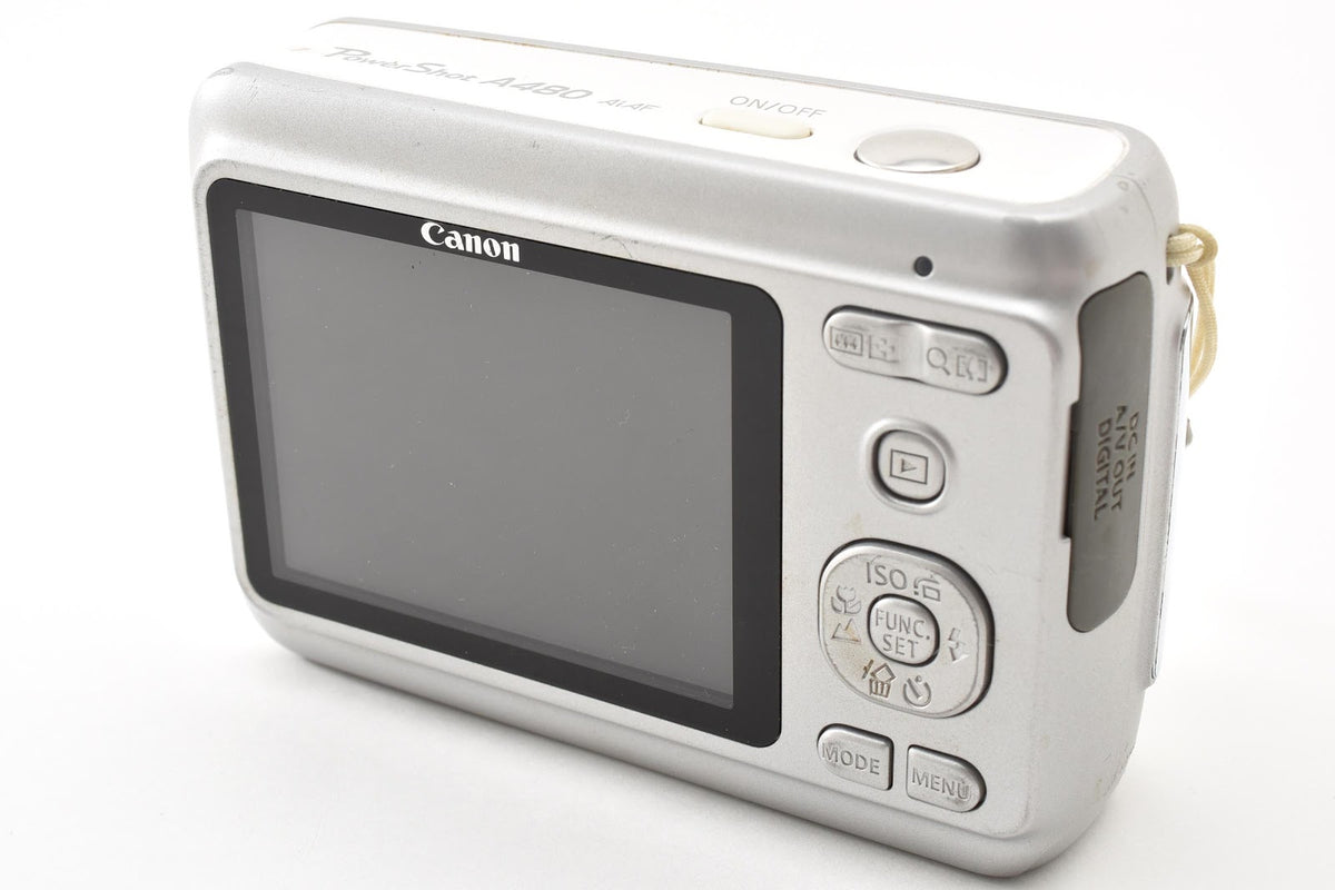 ★美品★ キャノン CANON POWERSHOT A480 コンパクトデジタルカメラ 外観良好 動作確認済 ★ #9238