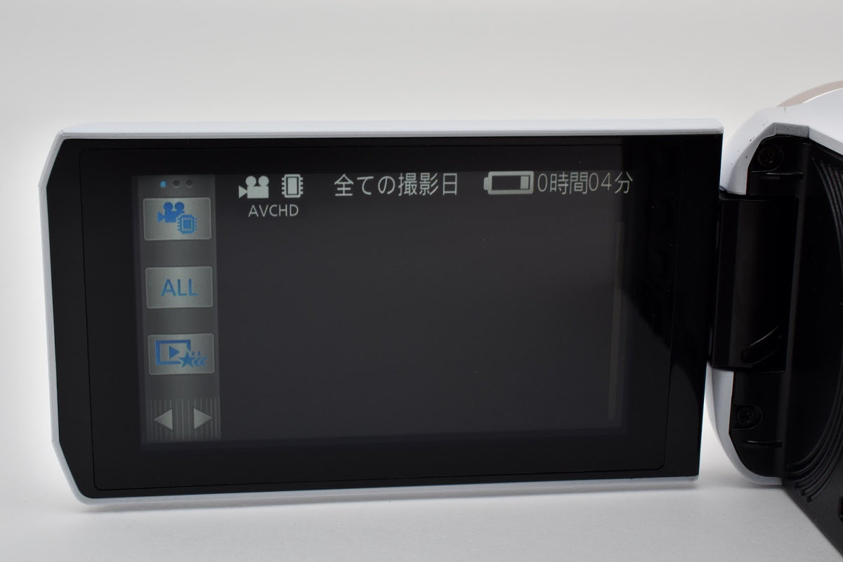 ★美品★ パナソニック Panasonic HC-V550M-W ビデオカメラ ホワイト 動作確認済 ★ #9124