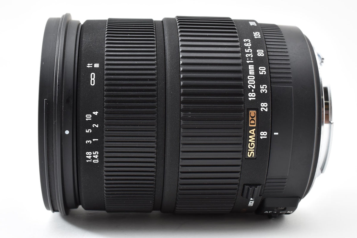 ★美品★ シグマ SIGMA 18-200M F3.5-6.3 キャノン用 DC OS デジタルカメラ用レンズ ★ #9121