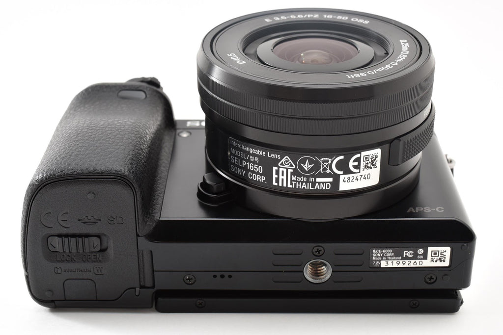 ★極上品★ ソニー SONY ショット数1699回 α6000 パワーズームレンズキット ILCE-6000L ミラーレス一眼 ★ #9215