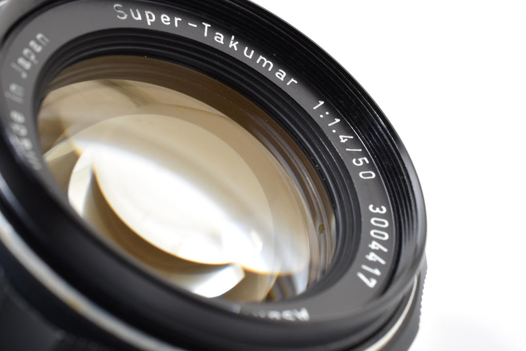 ★美品★ ペンタックス PENTAX SUPER-TAKUMAR 50MM F1.4 後期 単焦点レンズ ★ #8723