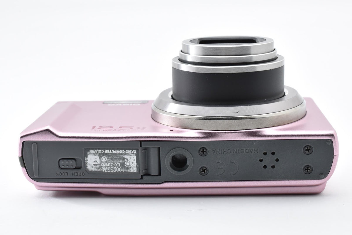 ★良品★ カシオ CASIO EX-ZS170 ピンク デジタルカメラ ★ #9377
