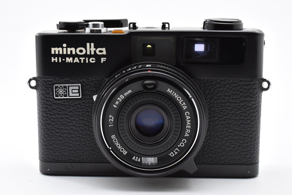 ★良品★ MINOLTA HI-MATIC F BLACK フィルムカメラ 黒 ★ #9206
