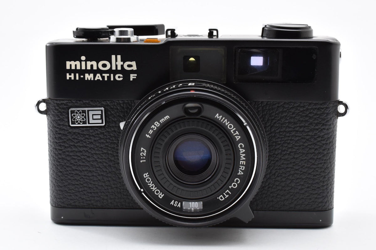 ★良品★ MINOLTA HI-MATIC F BLACK フィルムカメラ 黒 ★ #9206