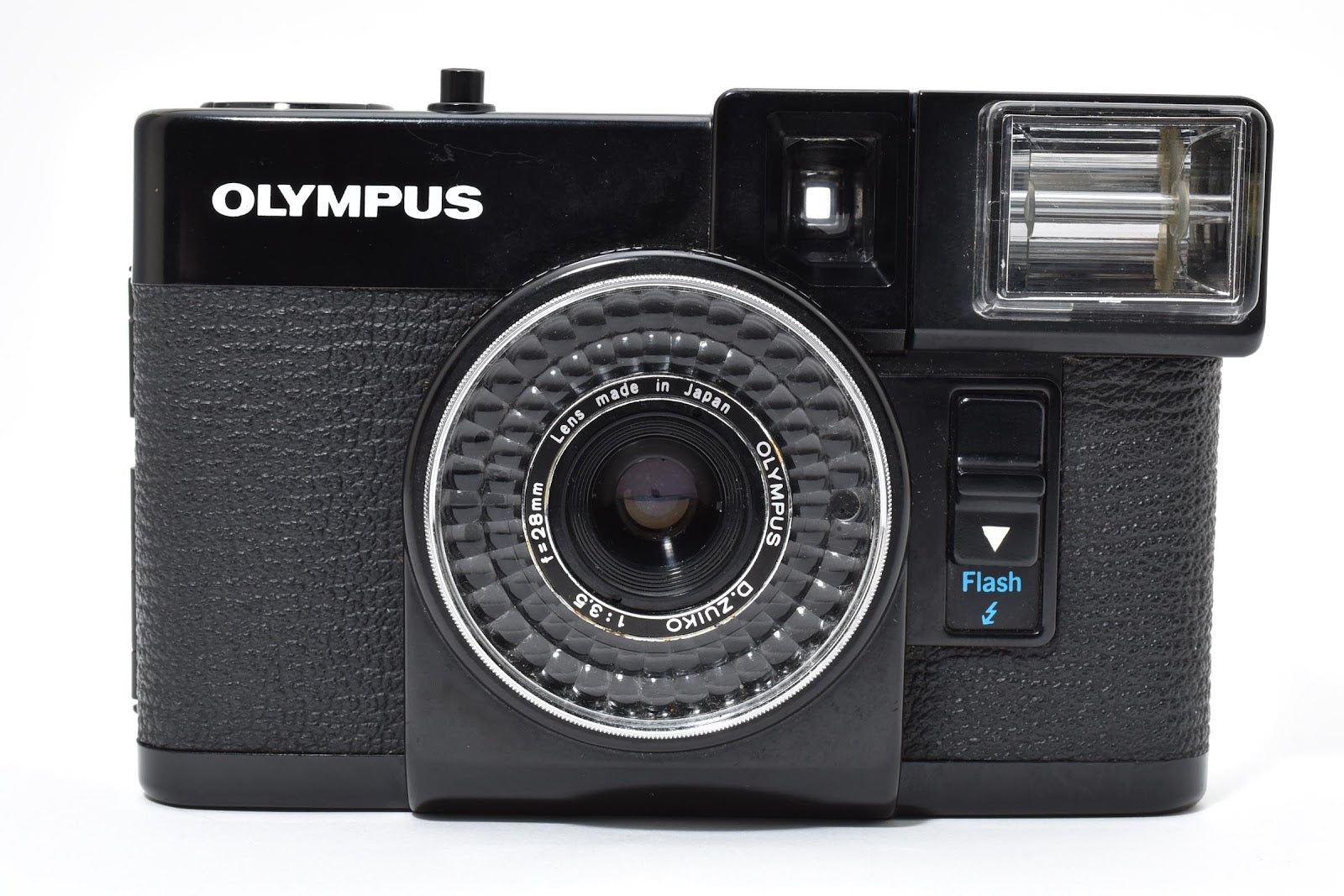 ★美品★ オリンパス Olympus PEN EF ブラック フィルムカメラ フラッシュ/赤ベロ OK ★ #8724