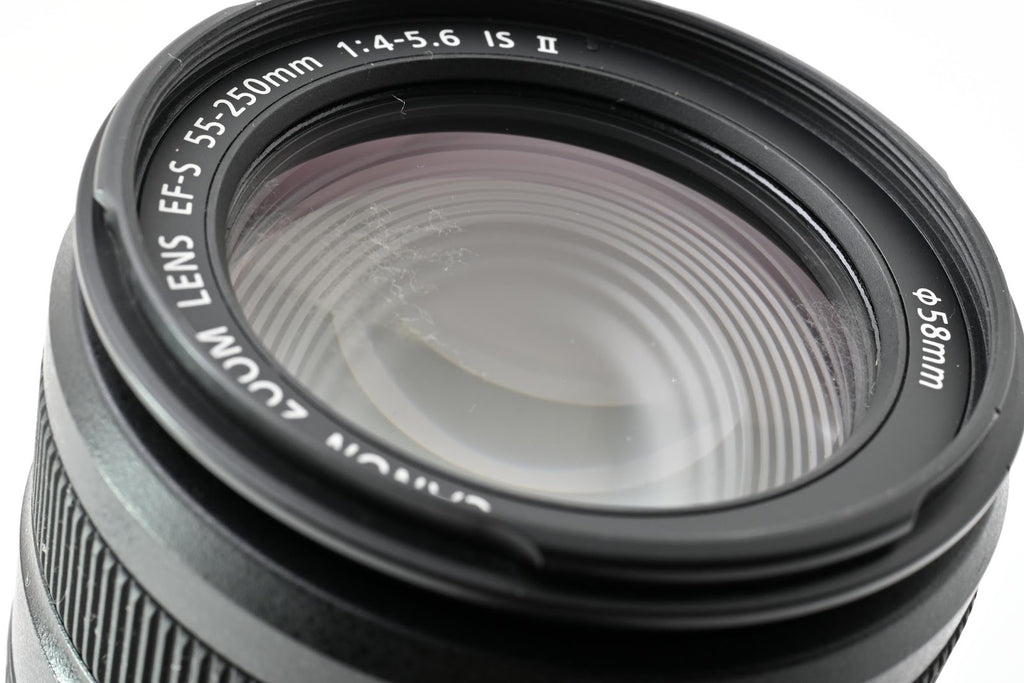 ★現状品★ キヤノン CANON EF-S 55-250MM F4-5.6 IS II レンズ ★ #9006