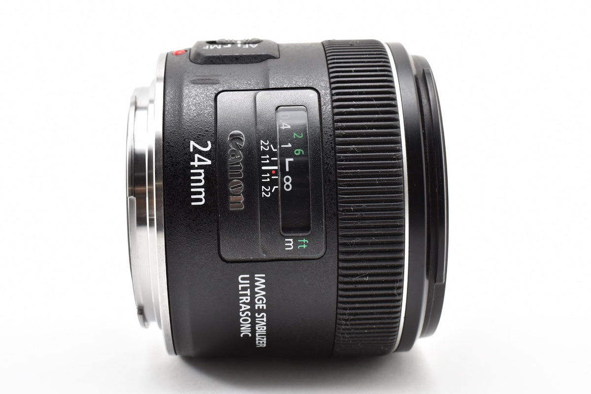 ★美品★ キャノン CANON EF24MM F2.8 IS USM 単焦点レンズ ★ #9440