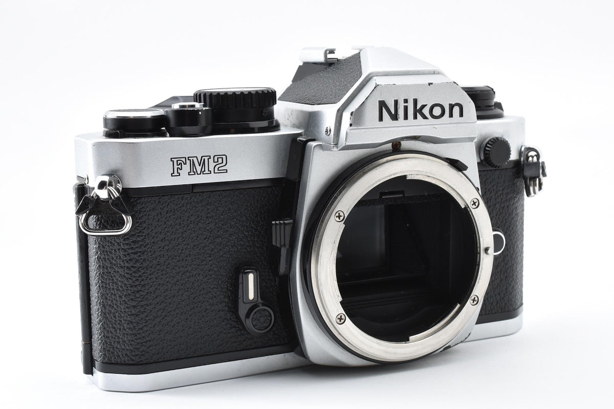 ★良品★ ニコン Nikon NEW FM2 ボディ 後期 CEマーク シルバー873万台 フィルムカメラ ★ #9374