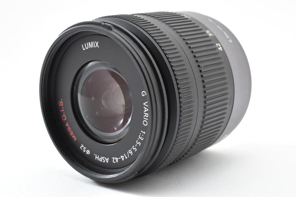 ★良品★ パナソニック Panasonic LUMIX G VARIO 14-42MM F3.5-5.6 ASPH./MEGA O.I.S. (H-FS014042) ★ #9049