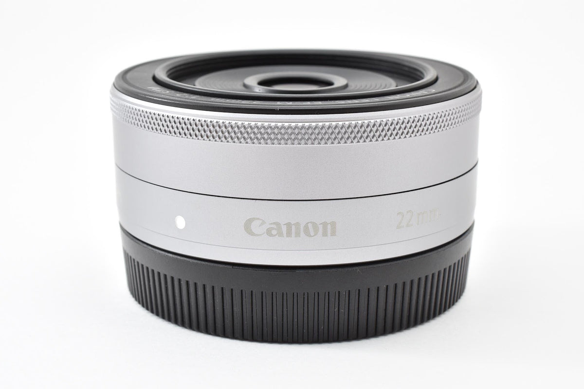 ★ジャンク★ キャノン CANON EF-M 22MM F2 STM シルバー 広角単焦点レンズ ジャンク ★ #9111