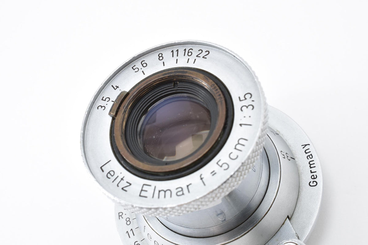 ★良品★ ライカ Leica ELMAR 5CM F3.5 赤エルマー シリアルNO.1341460 フィルムカメラレンズ ★ #9383
