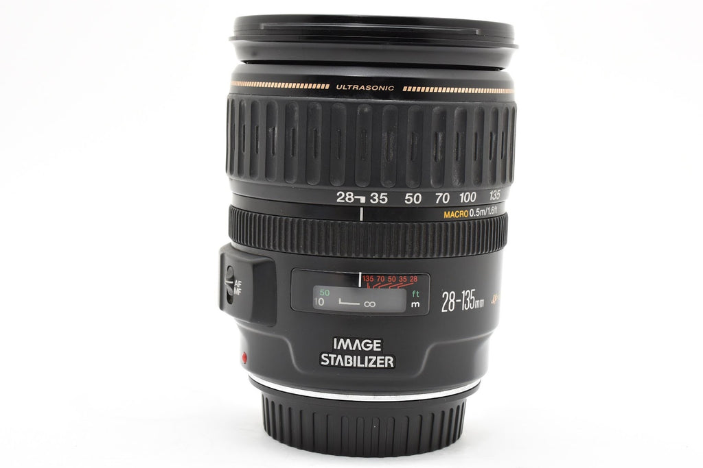 ★良品★ キヤノン CANON EF 28-135mm F3.5-5.6 IS レンズ 銘板傷薄クモリ影響無 動作OK ★ #8630