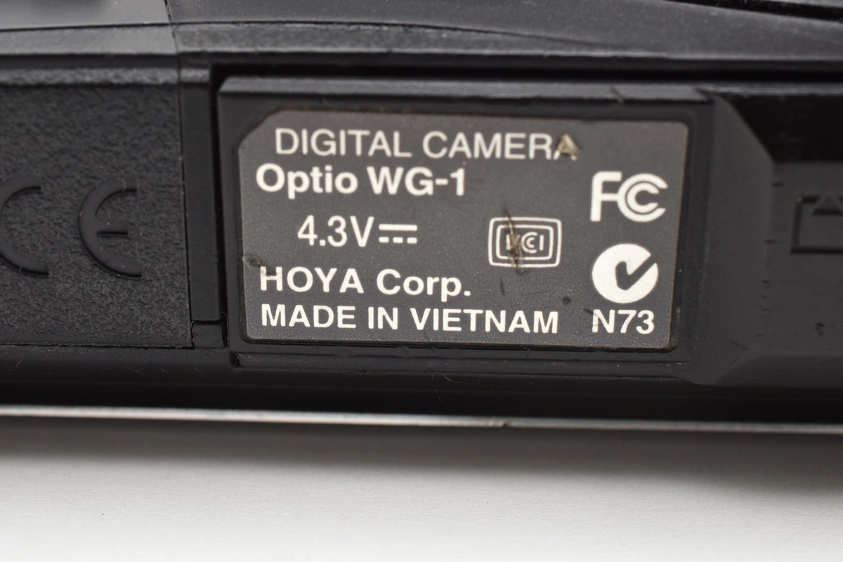 ★ ペンタックス PENTAX WG-1 ブラック デジタルカメラ ★ #9069