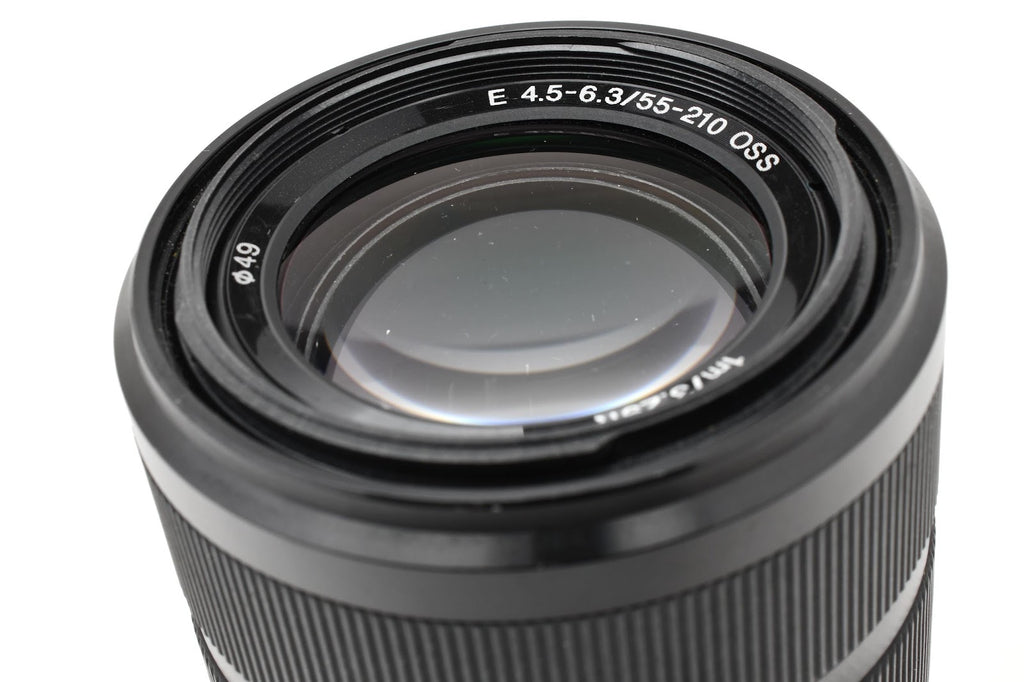 ★美品★ ソニー SONY E 55-210MM F4.5-6.3 OSS SEL55210 ブラック レンズ ★ #9332