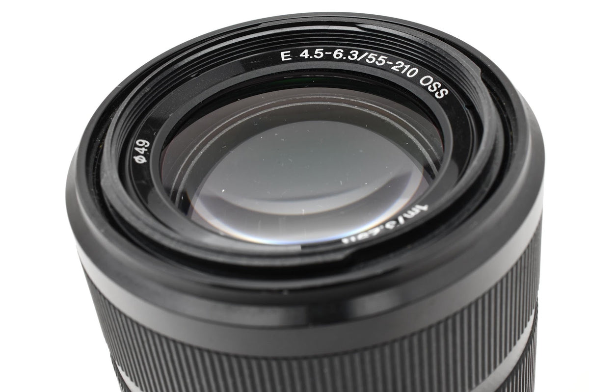 ★美品★ ソニー SONY E 55-210MM F4.5-6.3 OSS SEL55210 ブラック レンズ ★ #9332